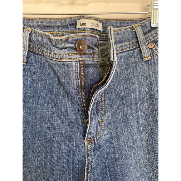 Womens Lee Lower on the waist capri style denim size 22M - Picture 3 of 11